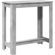 vidaXL Bartisch 102 x 50 x 103,5 cm Grau