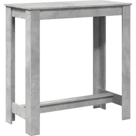 vidaXL Bartisch 102 x 50 x 103,5 cm Grau