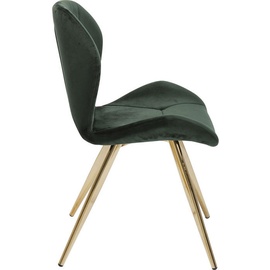 Kare 2er Set KARE DESIGN Stuhl Viva Stoff Grün