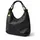 COLLEZIONE ALESSANDRO Bella Schultertasche Leder Black