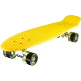 Ridge PB-27-Yellow-ClearGreen Skateboard, Yellow/Clear Green, 69 cm