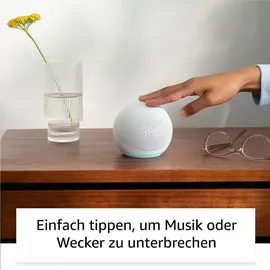 Amazon Echo Dot 5. Generation mit Uhr blaugrau