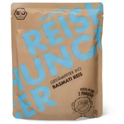 Reishunger gedämpfter Basmati Reis bio