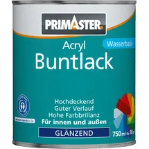 Primaster Acryl Buntlack 750 ml moosgrün glänzend
