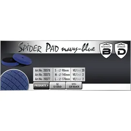Scholl Concepts SpiderPad navy-blau 2 St. 145 mm