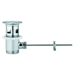 Kludi Ablaufgarnitur 7526005-00 G 1 1/4", für Waschtisch-/Bidetarmaturen, chrom