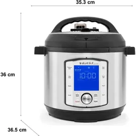 Instant Pot Reiskocher Silber 7,6 l