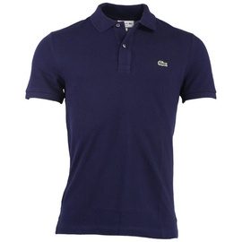 Lacoste L.12.12 Slim Fit Petit Piqué Cotton Polo Shirt navy blue XL