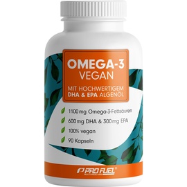 ProFuel Omega-3 Vegan 600 mg DHA 300 mg EPA Kapseln 90 St.