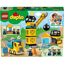 LEGO Duplo Baustelle mit Abrissbirne 10932