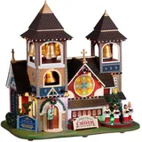 Lemax Christmas Chimes Weihnachtsdorf Kirche Animation mehrfarbig