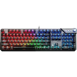 MSI Vigor GK-71 (DE, Kabelgebunden), Tastatur, Schwarz