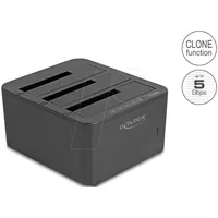 DeLock 64332 - Copy- / Dockstation 3x SATA, 1:2