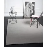 Mia's Teppiche "Emma Wohnzimmer Teppich, Kurzflor, 160x230 cm, Grau