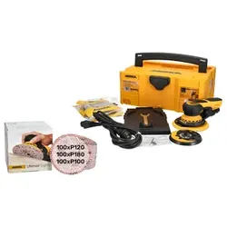 Exzenterschleifer Mirka DEROS II 5650 + Schleifpapier