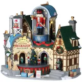 Lemax 95463-UK Caddington Village Sights & Ludwig's Wooden Nutcracker Factory