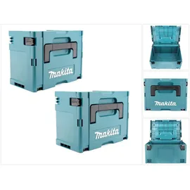 Makita Makpac Gr. 3 Werkzeugkoffer im 2er Set grün