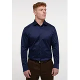 Eterna Herren, Hemd blau blau, NOS