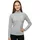 Odlo Roy Ml Fleece Mit Halbem Reißverschluss - Silver Grey / White / Stripes - S