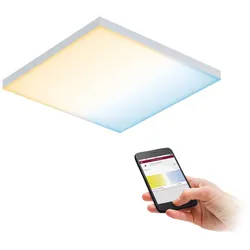 Paulmann LED Panel Smart Home Zigbee Velora, Tunable White, Weiß, dimmbar, verschiedene Ausführungen