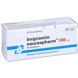 IMIPRAMIN-neuraxpharm 100 mg Filmtabletten 20 St
