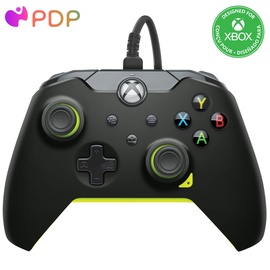 PDP Xbox Wired Controller electric black (049-012-GY)