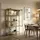 [en.casa] Vitrinenschrank Klippestad 160 x 80 x 35 cm Kamelfarben