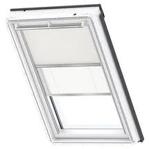 VELUX Verdunkelungsrollo Duo DFD MK06 1085SWL Hellbeige/Weiß, weiß