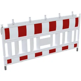 Schake Euro2-Absperrschranken Typ Nox RA1/A Lampenadapter Weiß-Rot