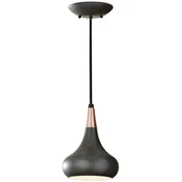 Elstead Lighting Hängeleuchte E27 24cm Dunkle Bronze (E27, 2400