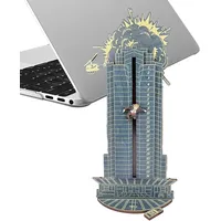 Weihnachts Countdown Holz Deko - 24-Tage Adventskalender Holz Schiebe Schlitten