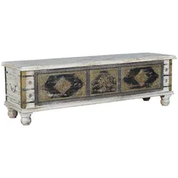 Truhe Holztruhe mit Ornament Muster im orientalischen Stil