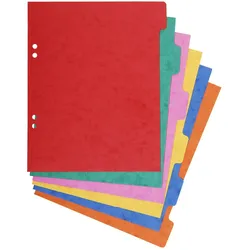 Exacompta Register aus Manilakarton 225g/qm, 6 Positionen, für Format 220x170mm
