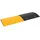 vidaXL Bodenschwelle Gelb/Schwarz 97 x 32,5 x 4 cm 1 Stück