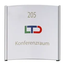 ORLANDO Türschild 148, Format: 148x148 mm