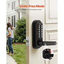 Vevor Mechanisches Codeschloss mit Einseitigem Tastenschloss 4- bis 7-stelliger Code