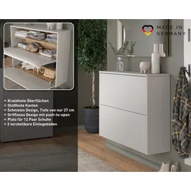 Germania Binetto 99 x 74 x 27 cm braun / braun