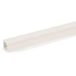 OBO 6131356 Leitungsführungskanal MKS Set 16x38 9001, PVC, cremeweiß, RAL 9001 - 2 Meter