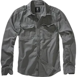 Brandit Vintage, Hemd - Grau - 3XL