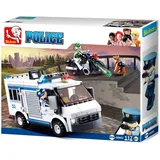 SLUBAN BRICKS Polizei Gefangenentransporter 117-tlg. M38 B0652