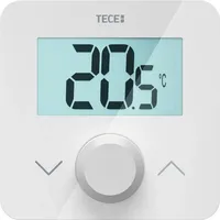 TECE TECEfloor Raumbediengerät, Temperatur, LCD-Display, programmierbar, weiß, 77420055