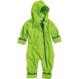 Playshoes Fleece-Overall BASIC in hellgrün, Gr.80