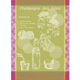 Garnier Thiebaut Champagne Des Fees 56 x 77 cm, Baumwolle,