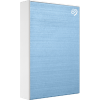 Seagate One Touch STKZ5000402 - hard drive - 5 TB - USB 3.0 - Extern Festplatte - 5TB hellblau