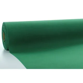 Sovie HORECA Airlaid Tischdeckenrolle Dunkelgrün, 120 cm x 40 m , 1 Stück Uni Basic Neutralfarben