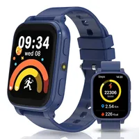 pmstuy Smartwatch Kinder, Kinder Smartwatch mit Schrittzähler, 18 Puzzlespiele, 24/7 Schlafmonitor, IP68 Wasserdicht, Wecker, ohne App, Fitness Tracker fur Madchen Jungen Teens