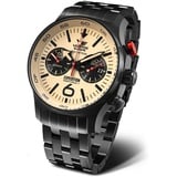 Vostok Europe Herrenuhr Expedition Nordpol 1 Chronograph mit Edelstahlband 595C644-B