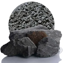 Grauwacke Gabionensteine anthrazit 60-150 mm - 25 kg Sack