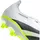 adidas Predator League Fold-Over Tongue FG/MG Herren Cloud White/Core Black/Lucid Lemon 45 1/3