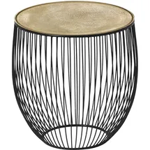 Mirrors and More Mirrors & More Beistelltisch Rina 82720179 Metall Gold